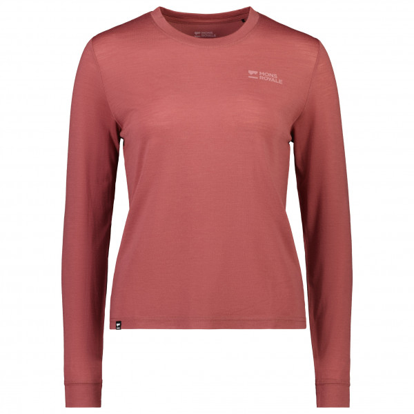 Image of Mons Royale - Women"s Icon Relaxed L/S - Merinoshirt Gr L;S;XL;XS schwarz'