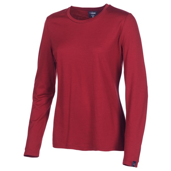 Image of Ivanhoe of Sweden - Women"s Underwool Merino L/S - Merinoshirt Gr 44 rot'