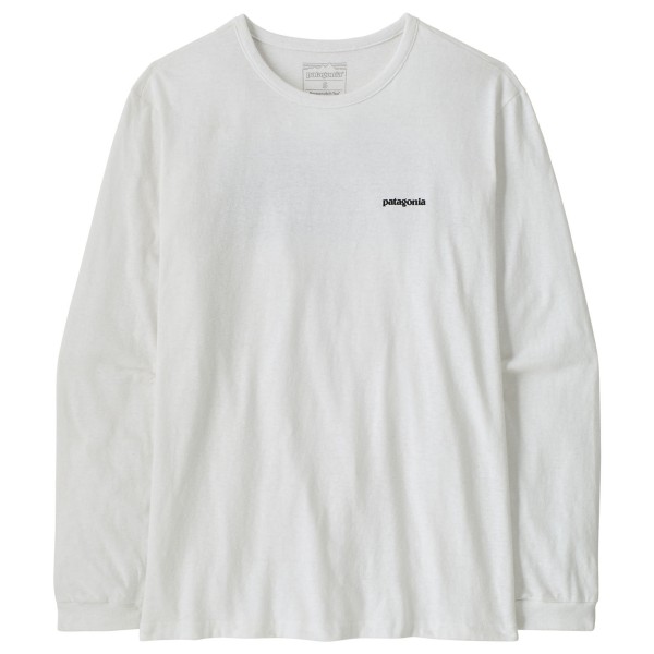 Patagonia Women’s L/S P-6 Logo Responsibili-Tee Longsleeve Wit