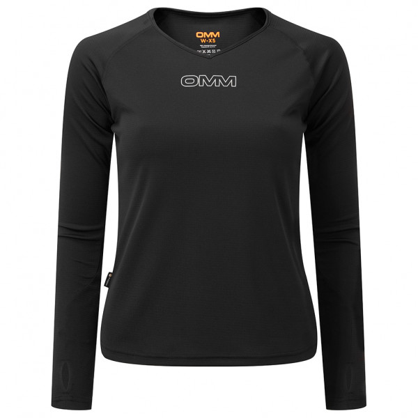 Image of OMM - Women"s Bearing Tee L/S - Laufshirt Gr L;M;S;XL;XS gelb;schwarz;türkis'