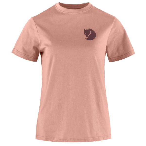 Image of Fjällräven - Women"s Fox Boxy Logo Tee - T-Shirt Gr L;M;S;XL;XS beige;grau;oliv'