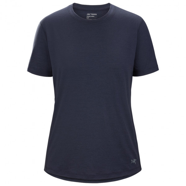 Image of Arc"teryx - Women"'s Lana Crew S/S - Merinoshirt Gr M;XL;XS;XXL;XXS grau;rosa;schwarz'