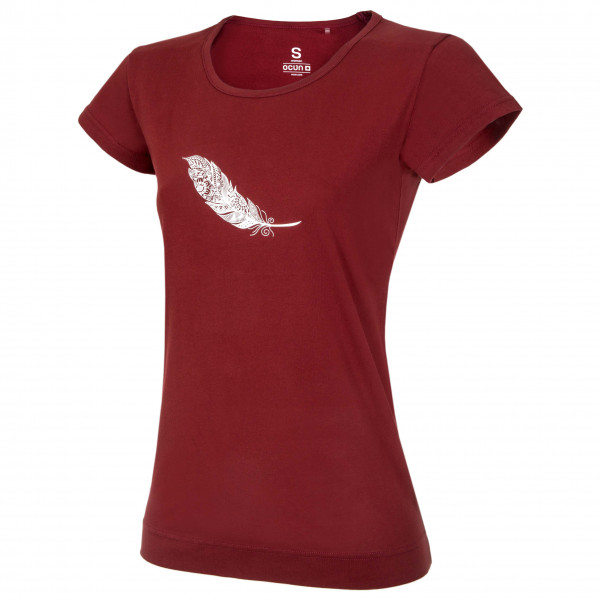 Image of Ocun - Women"s Classic T Organic Feather - T-Shirt Gr L;S;XL rot'