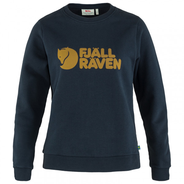 Image of Fjällräven - Women's Fjällräven Logo Sweater - Pullover Gr L blau bei Bergfreunde.ch - der Outdoor Shop