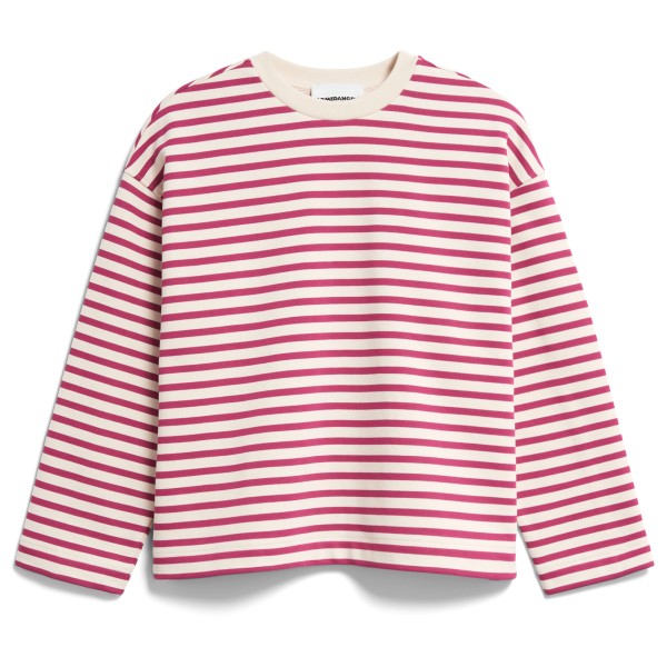 Image of ARMEDANGELS - Women"s Frankaa Stripe - Pullover Gr L rosa'
