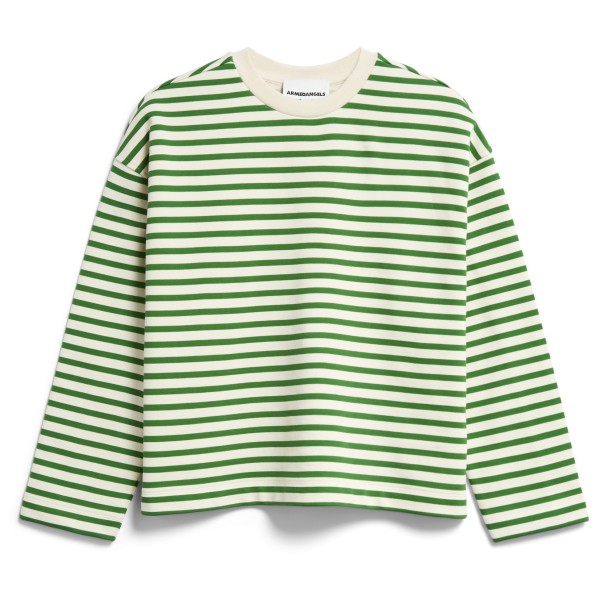 Image of ARMEDANGELS - Women"s Frankaa Stripe - Pullover Gr L grün'
