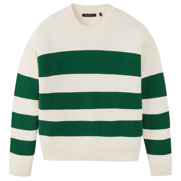 Image of recolution - Women's Pullover Lilac Stripes - Pullover Gr L;M;S;XL;XS beige/grün bei Bergfreunde.ch - der Outdoor Shop