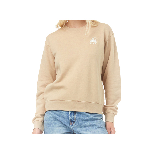 Image of tentree - Women's Treefleece Golden Spruce Update Crew - Pullover Gr M;S;XL;XS beige;schwarz bei Bergfreunde.ch - der Outdoor Shop