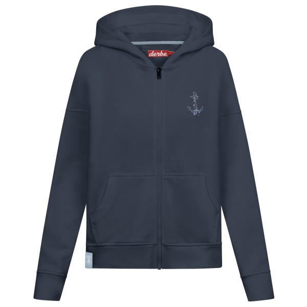 Image of Derbe - Women"s Rosenanker - Hoodie Gr L;M;S;XS blau;weiß'