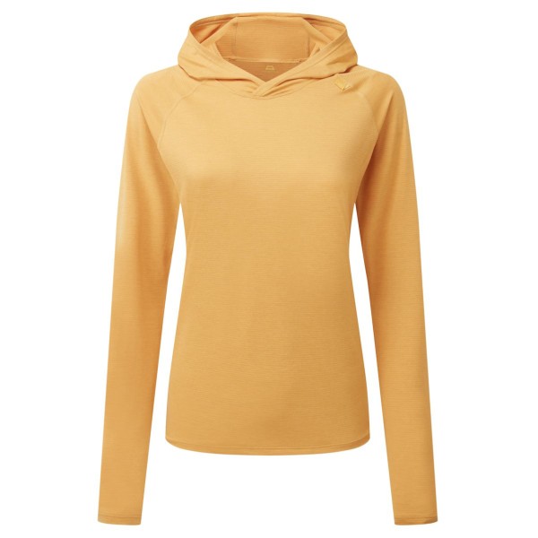 Longsleeve Mountain Equipment Glace Hooded Top Damen (Gr 40 |beige)