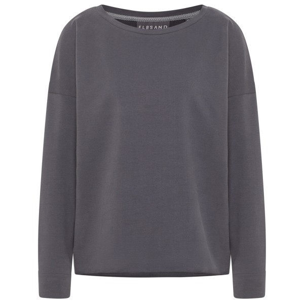 Image of ELBSAND - Women"s Riane Sweatshirt - Pullover Gr S blau/grau'
