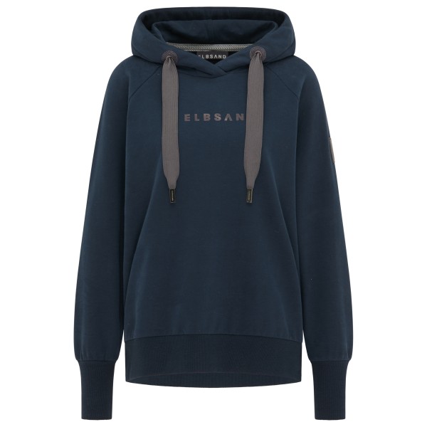 Image of ELBSAND - Women"s Svana Hoodie Loose Fit - Hoodie Gr L blau'