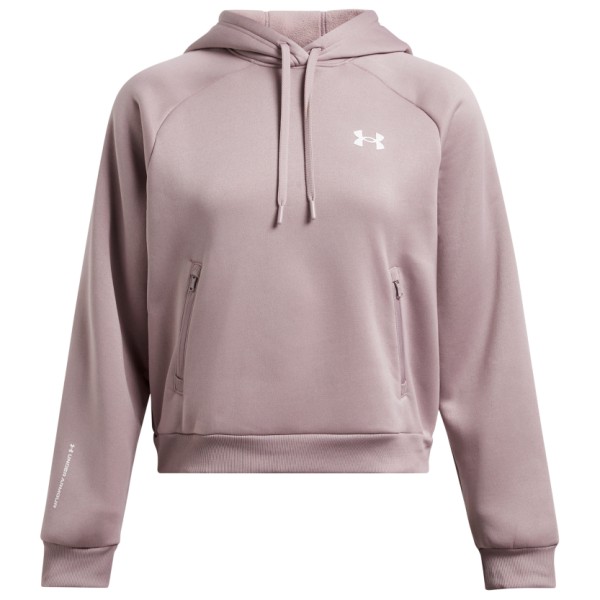Image of Under Armour - Women"s Armour Fleece Pro Hoody - Hoodie Gr L;M;S;XL;XS rosa;schwarz'