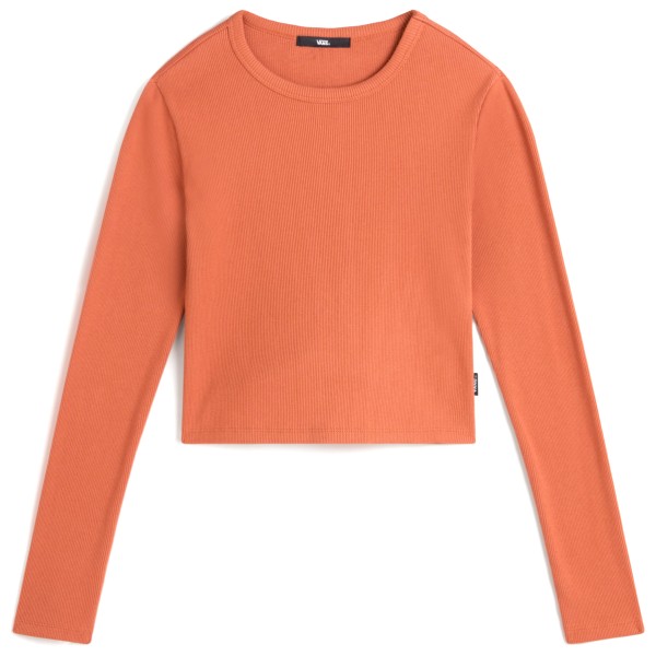 Image of Vans - Women"s Drew Rib L/S Top - Pullover Gr L;M;S;XL;XS rot;schwarz'
