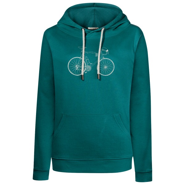 Image of GreenBomb - Women"s Bike Classic Chipper Hoodie Cotton - Hoodie Gr L;M;XL;XS türkis/blau'