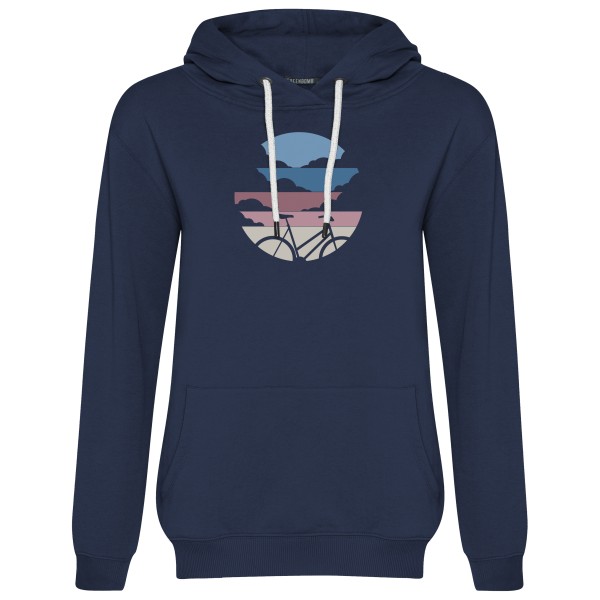 Image of GreenBomb - Women"s Bike Cloud Chipper Hoodie Cotton - Hoodie Gr L;M;S;XS blau'
