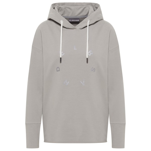 Image of ELBSAND - Women"s Daris Hoodie - Hoodie Gr M grau'