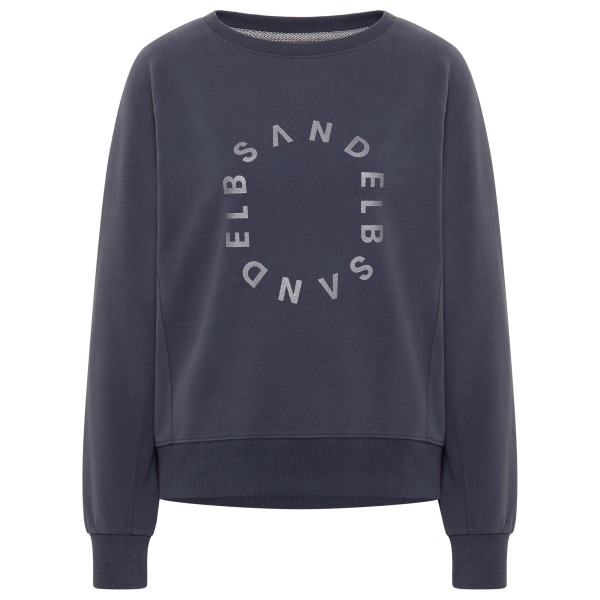 Image of ELBSAND - Women"s Zaara Sweatshirt - Pullover Gr L blau/grau'