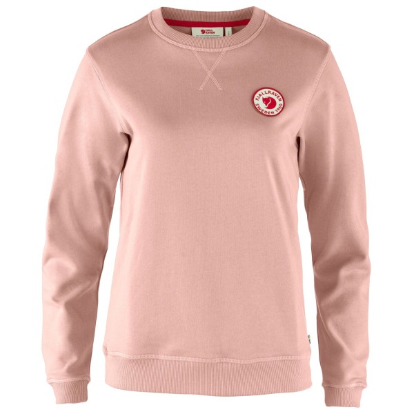 Fjällräven Women’s 1960 Logo Badge Sweater Trui Roze