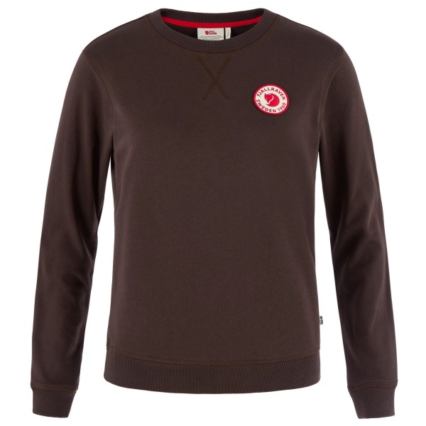Fjällräven Women’s 1960 Logo Badge Sweater Trui Bruin