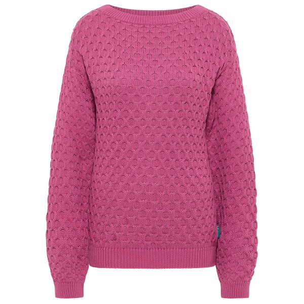 Image of Tranquillo - Women"s Gemusterter Strickpullover - Pullover Gr L rosa'