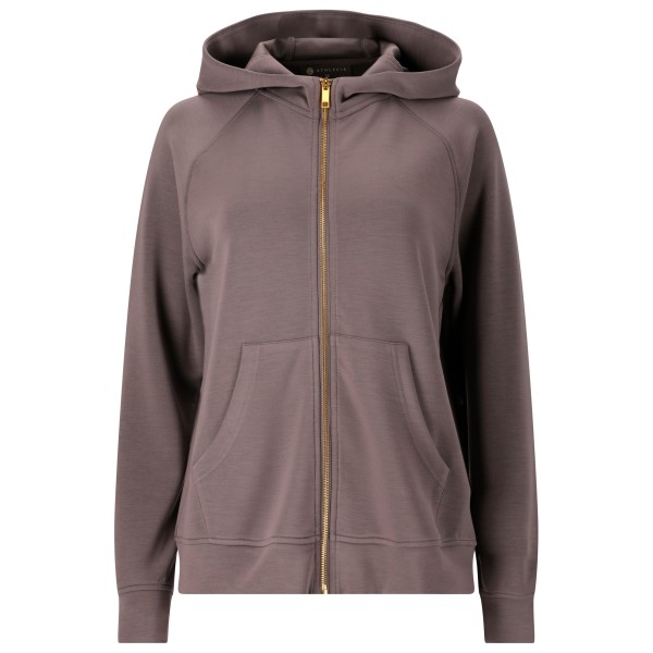ATHLECIA – Women’s Jacey Full Zip – Hoodie maat 36, Bruin