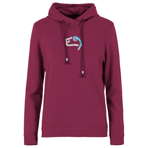Image of E9 - Women"s Elvira - Hoodie Gr L rot/lila'