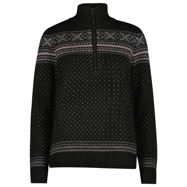 Pullove CMP Sweat Knitted Yarn 7H76505 Damen (Gr 38 |schwarz)
