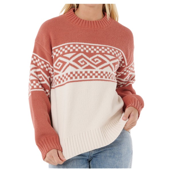 Pullove Rip Curl Cosmic Kiss Sweater Damen (Gr L |rosa)