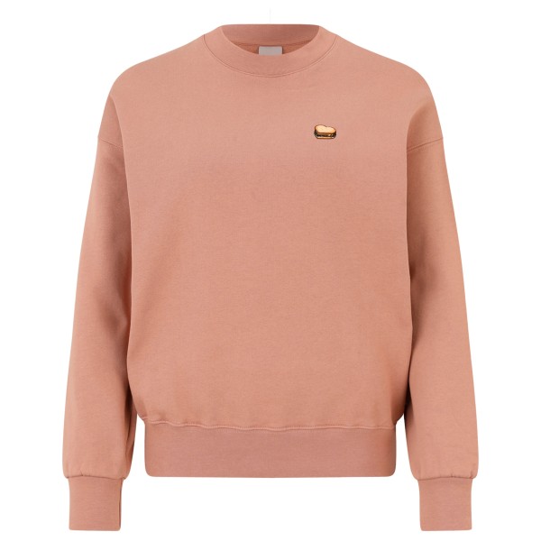 Iriedaily Burger Love Crewneck Pullover Damen (Gr XL |rosa)