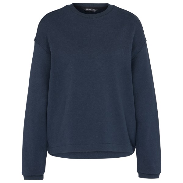 Stoic Women’s MMXX. Kumla Loose Fit Crew Neck Trui Blauw