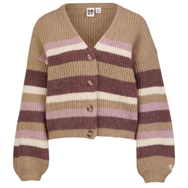 Roxy - Women's Marble Tiles Stripe - Pullover Gr XXL beige/braun