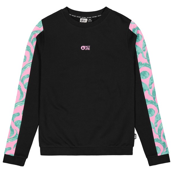 Picture Blayr Printed Crew Pullover Damen (Gr M |schwarz)