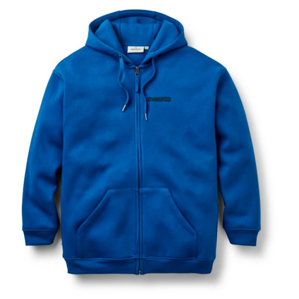 Passenger Reflect Full Zip Recycled Cotton Hoodie Hoodie Damen (Gr M |blau)