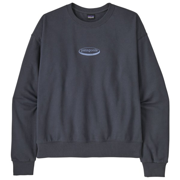 Pullove Patagonia 95 Oval Logo Daily Crew Damen (Gr XS |grau/blau)