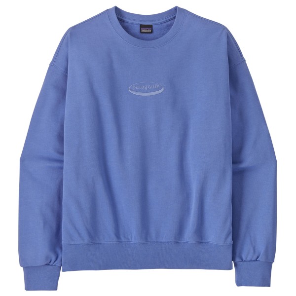 Patagonia Women’s 95 Oval Logo Daily Crew Trui Blauw
