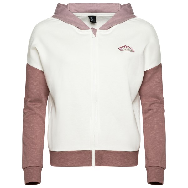 Chillaz Women’s Attersee Mountain Flower Hoodie Wit