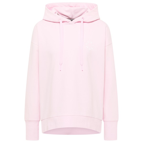 ELBSAND Leah Hoodie Damen Alltag (Gr XS |weiß/rosa)