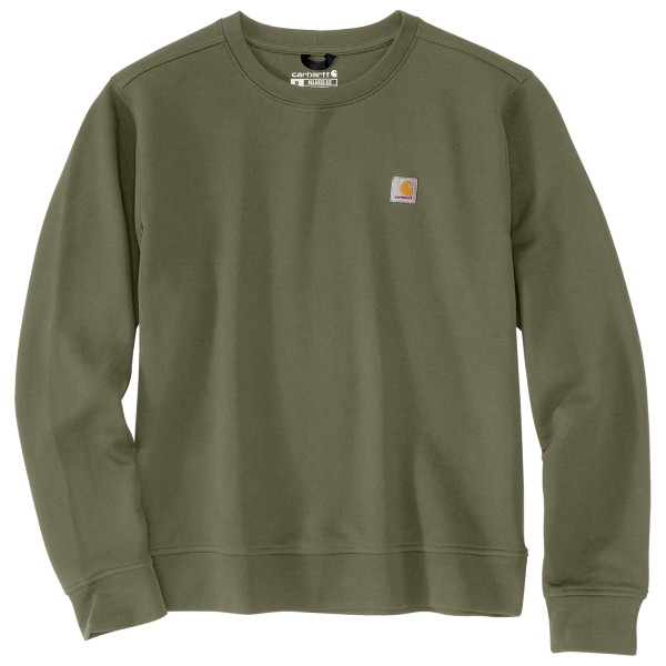 Carhartt Tencel Fiber Series Crewneck Sweatshirt Pullover Damen (Gr XS |oliv)