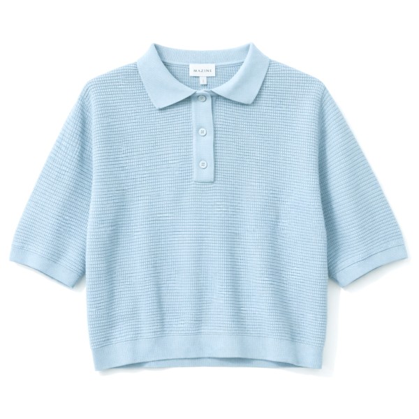 Mazine Knit Polo Pullover Damen (Gr XS |blau)