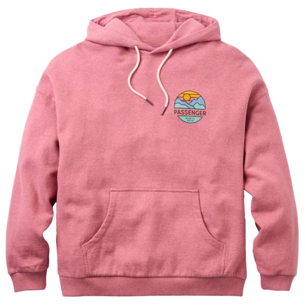 Passenger Women’s Laidback Organic Cotton Hoodie 2.0 Hoodie Roze