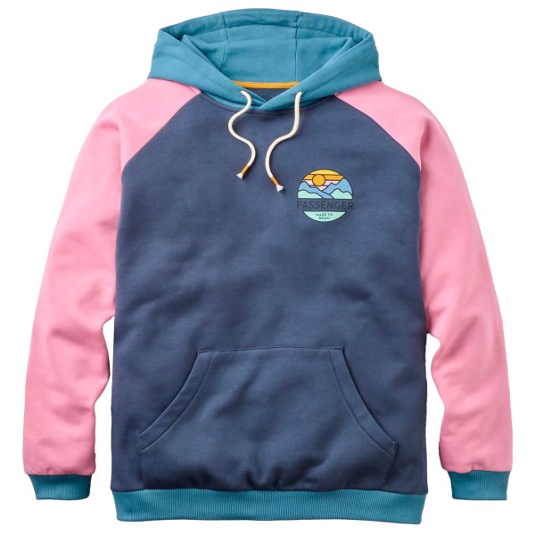 Passenger Women’s Riser Organic Cotton Hoodie 2.0 Hoodie Blauw