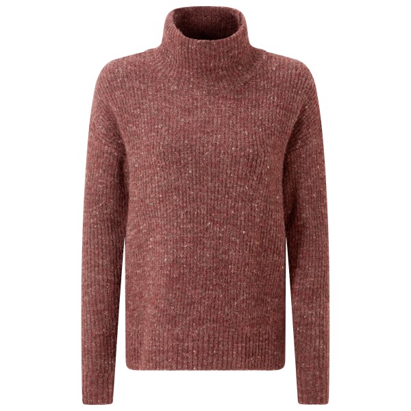 Sherpa Women’s Tsetang Mock Neck Trui Bruin