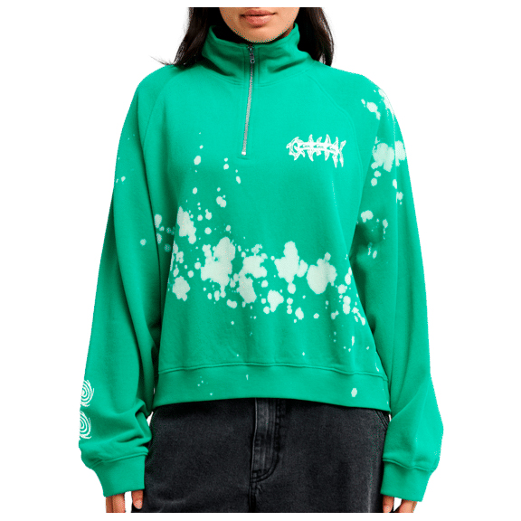 Quiksilver Women’ Coronet Peak Fleece Trui turkoois Turquoise