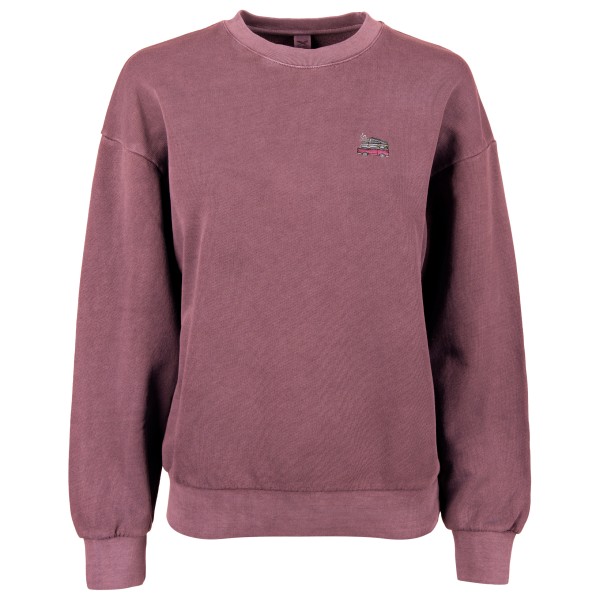 Iriedaily Women’s Vancy Vint Crewneck Trui purper Bruin