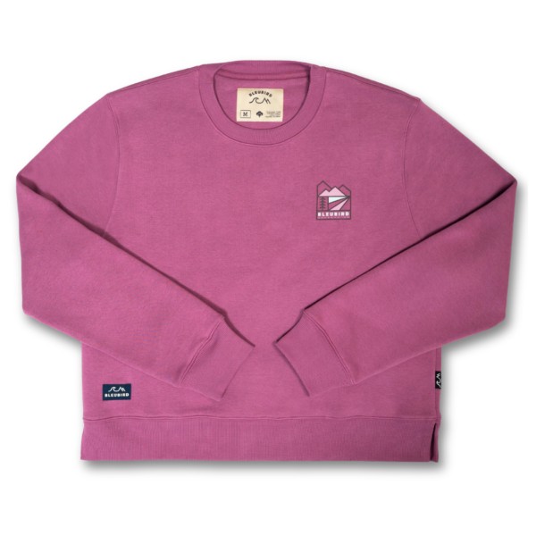 Bleubird Women’s Serra Cropped Crew Trui Roze