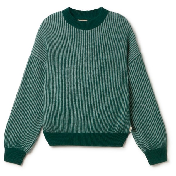 TWOTHIRDS Women’s Murvagh Wollen trui /turkoois Groen