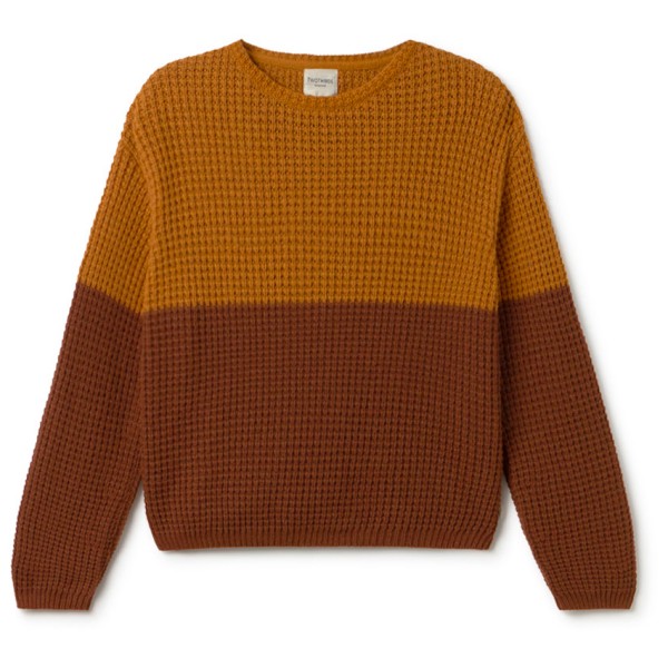 TWOTHIRDS Women’s Teresa Bicolour Trui Bruin