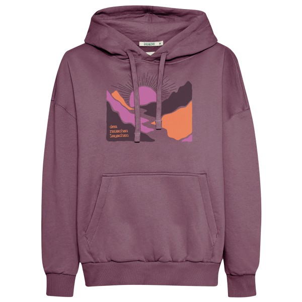 GreenBomb River Sundown Mello Hoodie Purper