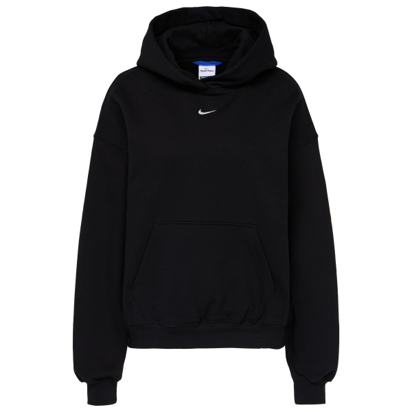 Nike Women’s Studio Fleece MW Oversize Pullover Hoody Trui sail Zwart